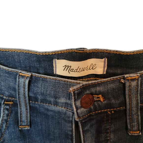 Madewell Medium Wash High Waisted 10 in Classic NWT Skinny Leg Jeans Size 28 - Picture 6 of 11